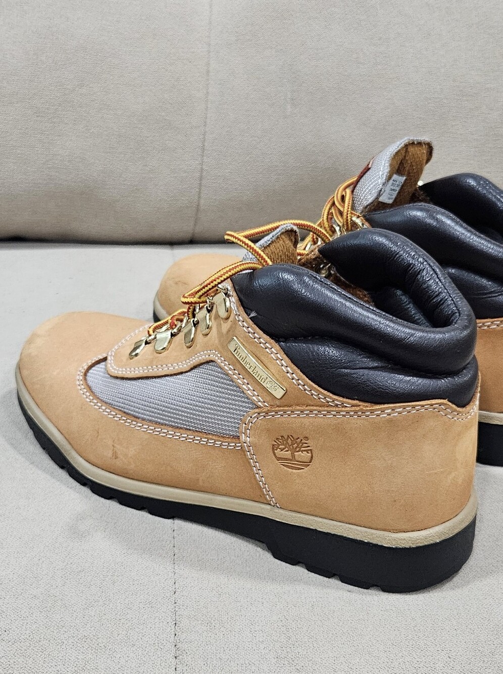 Timberland Wheat Nubuck Hiking Boots
